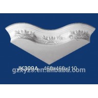 3D clear strong well-liked gypsum corner