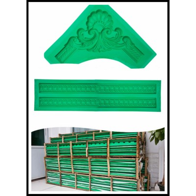 fibreglass mould--used to make plaster products (sweet building materials)