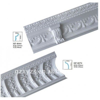 polyurethane/PU moldings for ceiling decoration